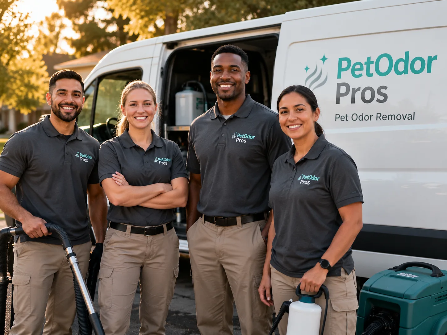Pet Odor Removal team serving Bellingham, MA